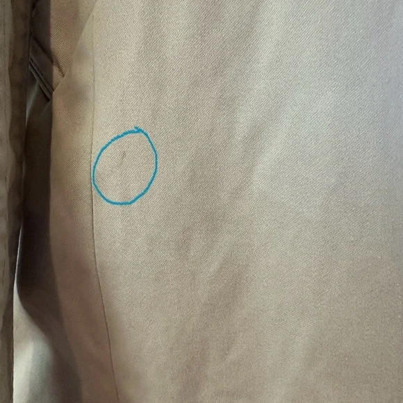 Coach Beige Double-Breasted Trench Coat - Picture 5 of 16